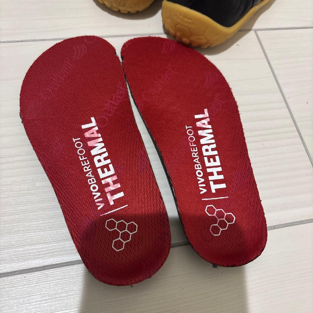 【未使用に近い25サイズ】ビヴォベアフットキッズチェルシーブーツスニーカーセット