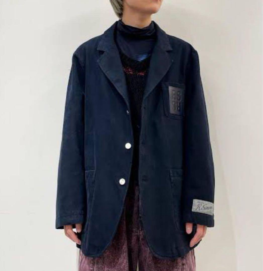 ジャケット・アウター Raf Simons school boy denim blazer