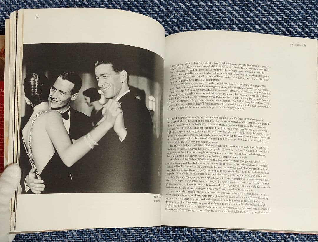 Ralph Lauren: The Man, The Vision☆貴重洋書☆