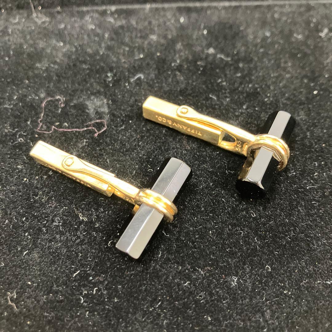 Tiffany & Co. カフリンクス 14K オニキス