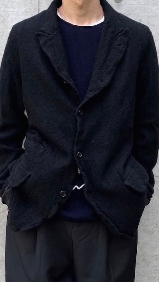 美品23AW COMME des GARCONS SHIRT 縮絨 ジャケット
