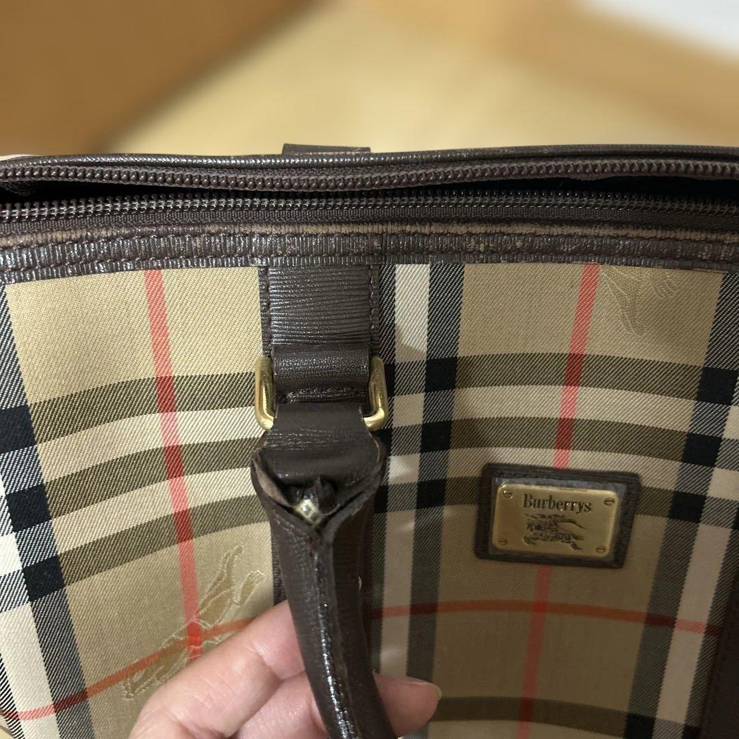 最終お値下げ！Burberrys チェック柄 ボストンバッグ