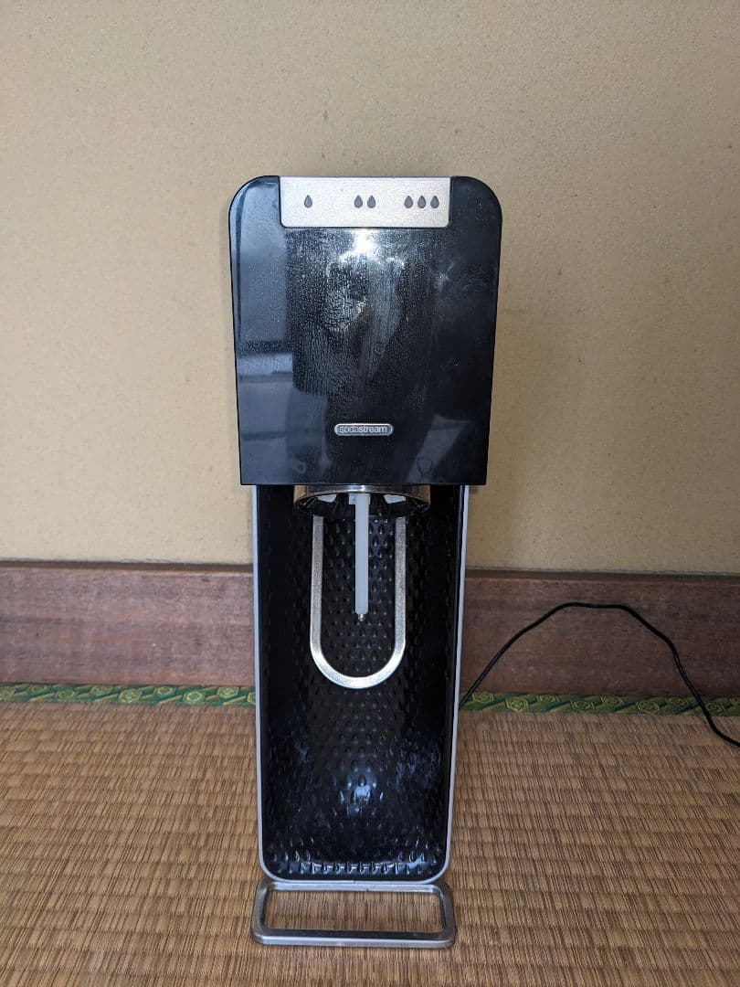 炭酸水メーカー スタンド型 ブラック ボトル2本付き