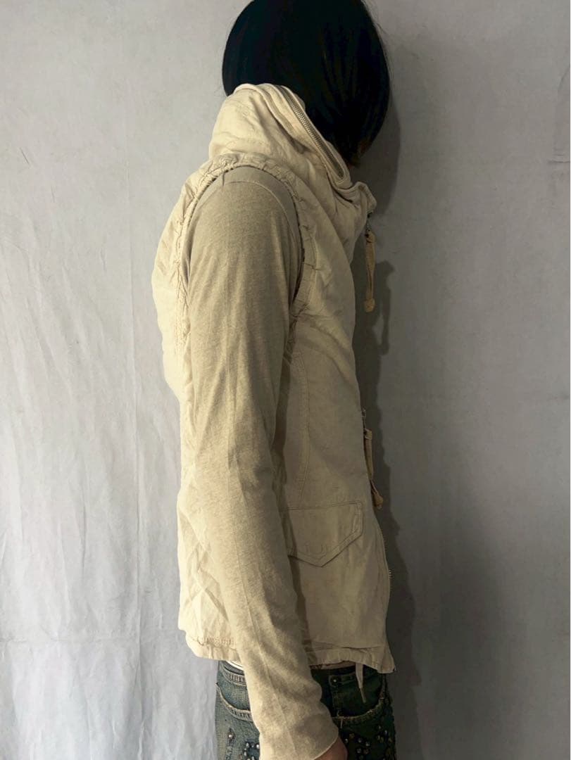 トップス \"GOA\" Gimmick Hoodie Vest