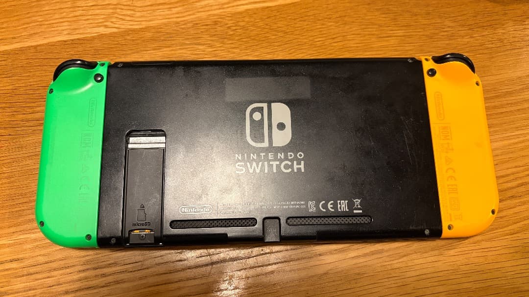 【ジャンク】Nintendo Switch 本体＋ネオンカラー ジョイコン6個