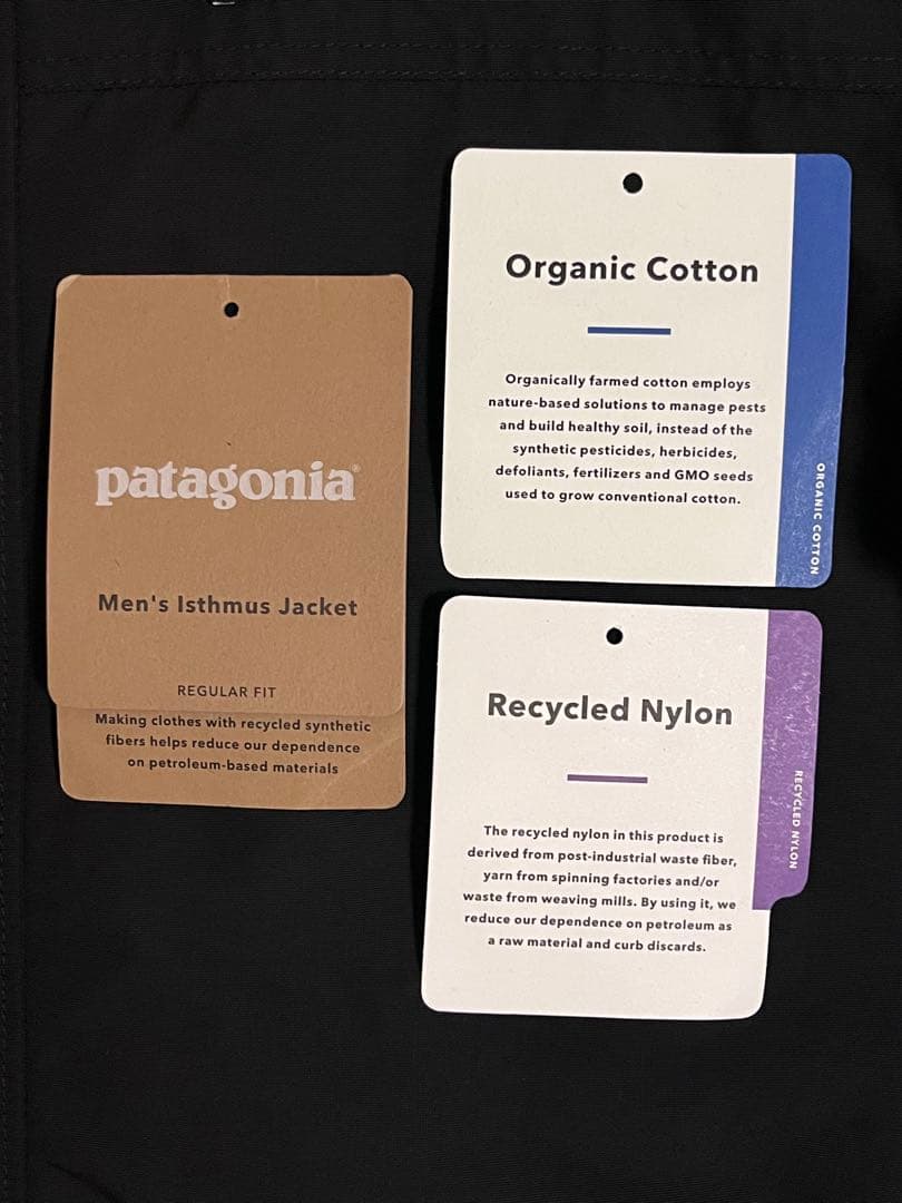 美品PATAGONIA men's イスマス JACKET BLACK S