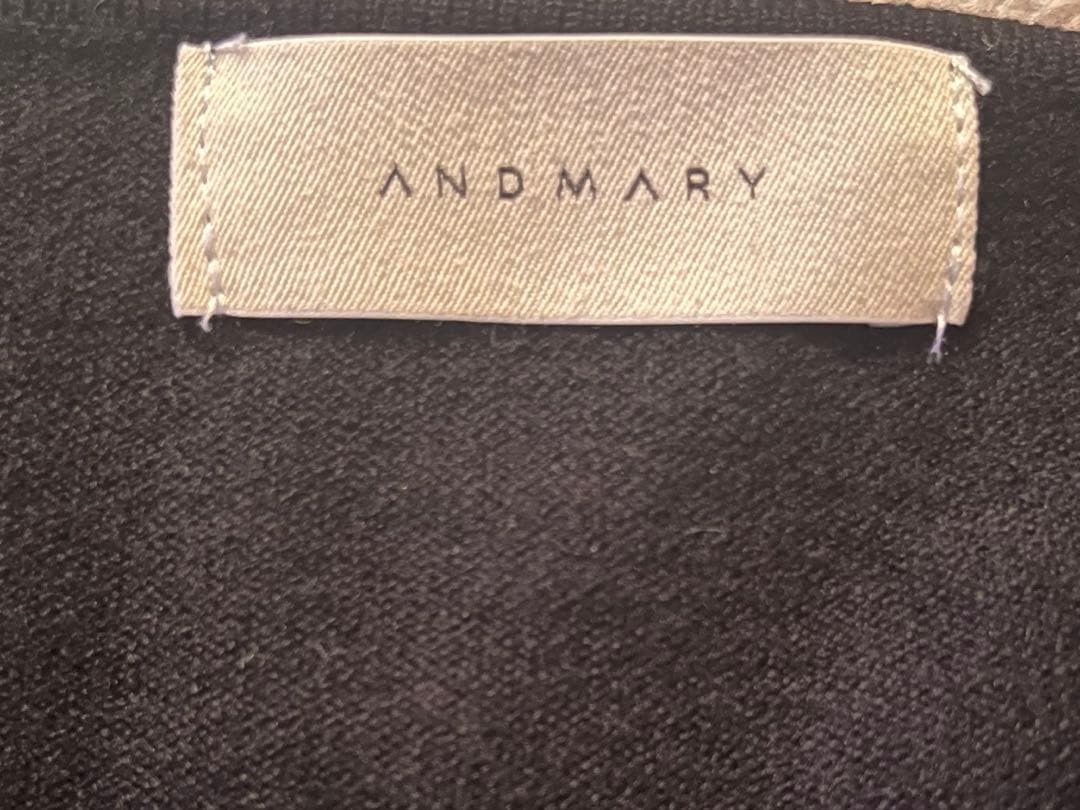ワンピース andmary Bonnie denim mini dress