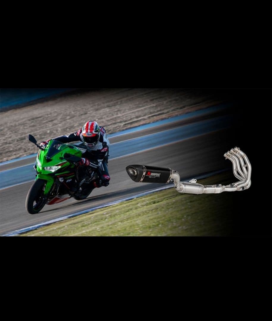カワサキ ZX-25R アクラポビッチ フルエキPLAZAコラボ商品