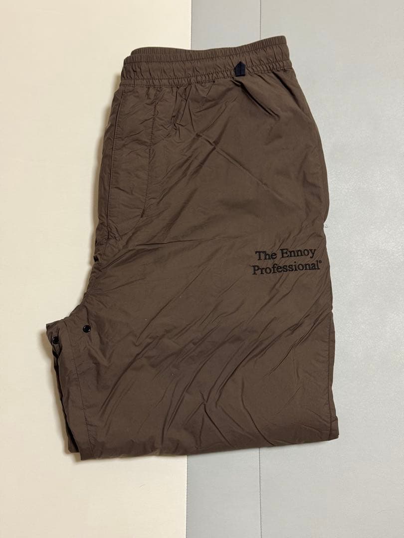 ENNOY 中綿NYLON PADDED PANTS