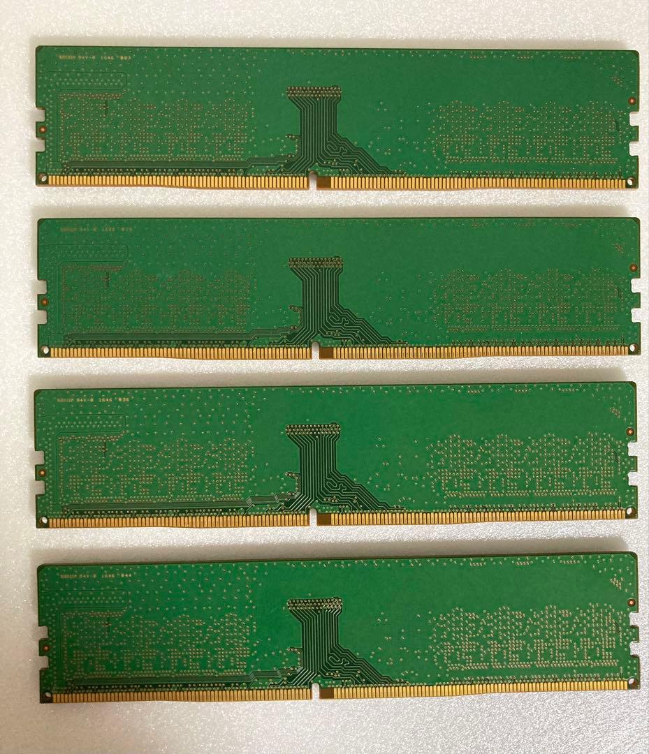 8GB DDR4 メモリー M378A1K43BB2-CRC【4枚セット】