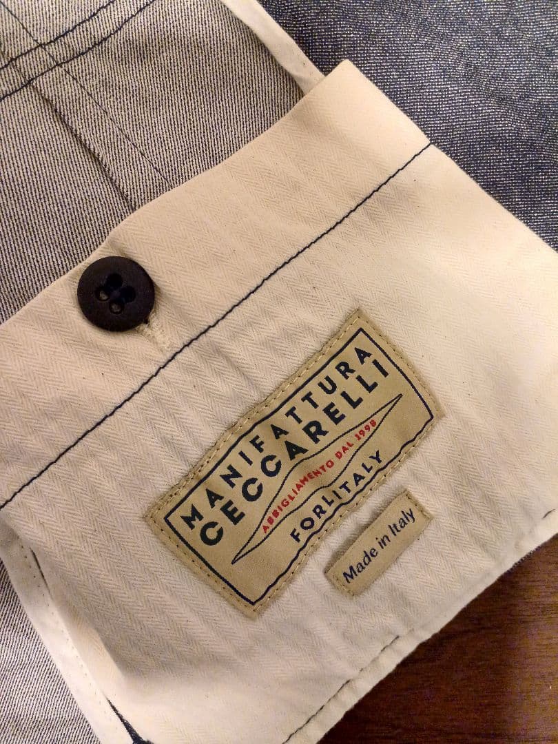 MANIFATTURA CECCARELLI デニムベスト イタリア製
