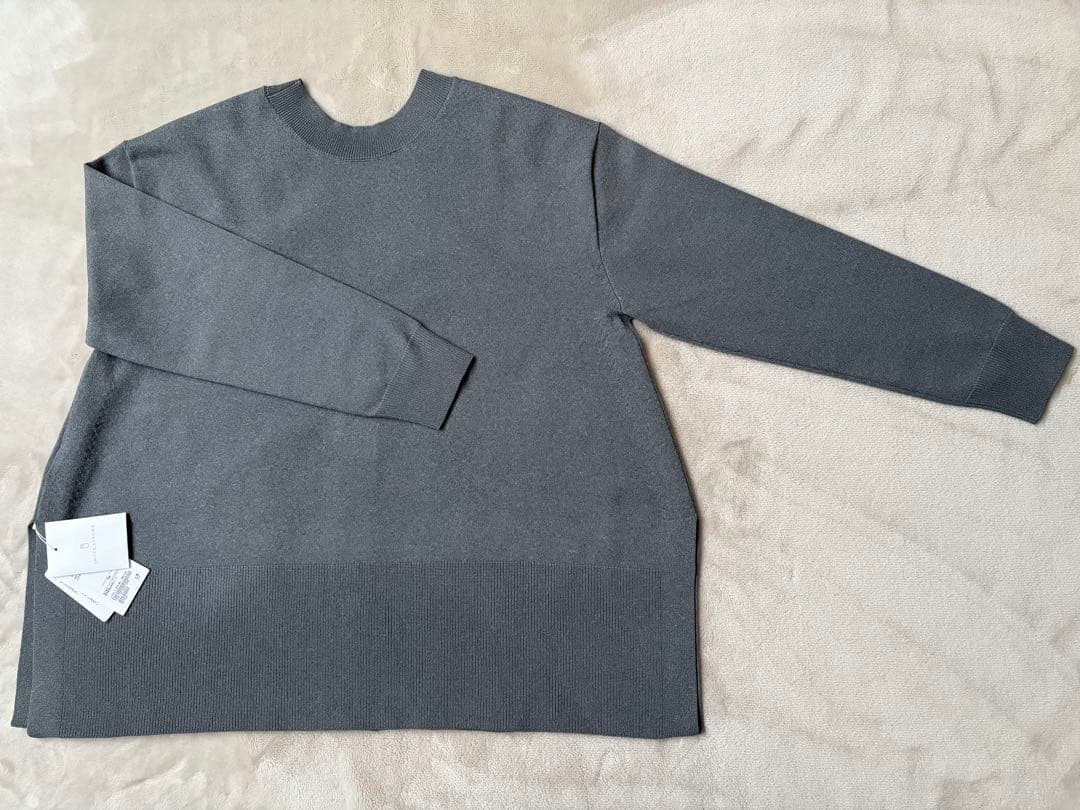 未使用タグ付きUNITEDARROWS 2WAY長袖カーディガン　グレーFサイズ