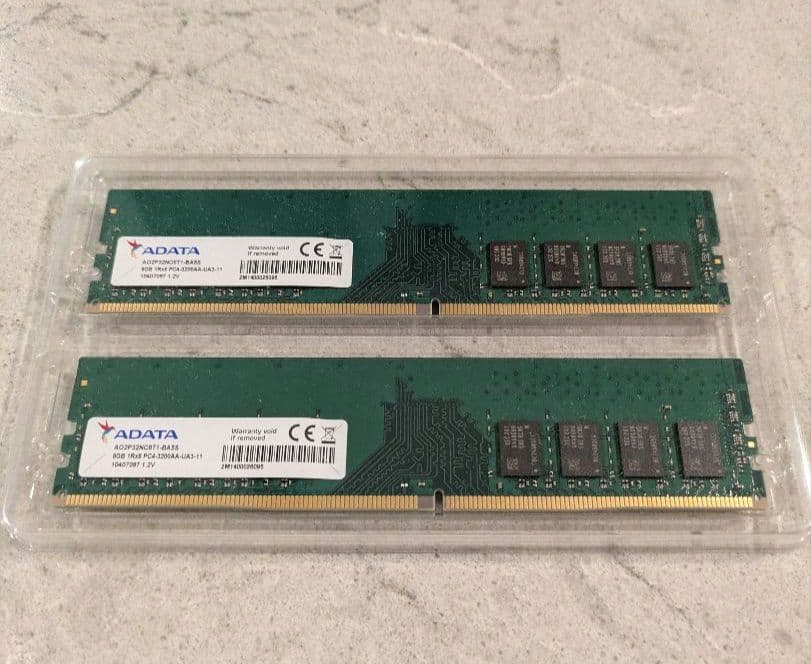 ADATA DDR4-3200 8GB×2枚 合計16GB