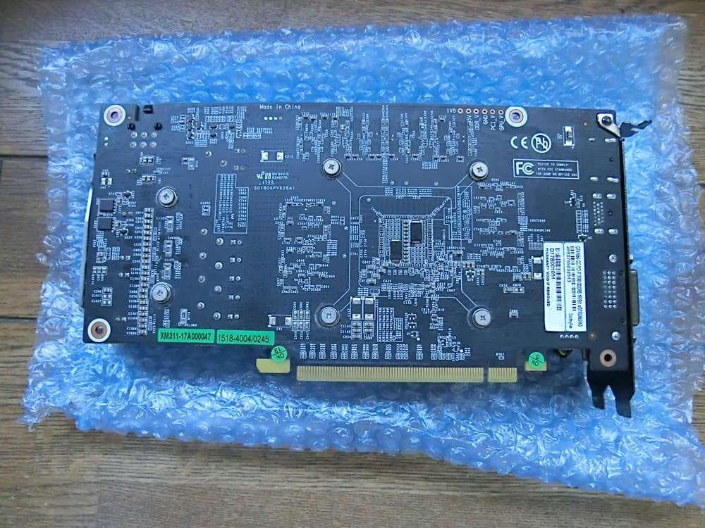 グラフィックボード 玄人志向 GTX 1060 3GB 中古動作品 348-3