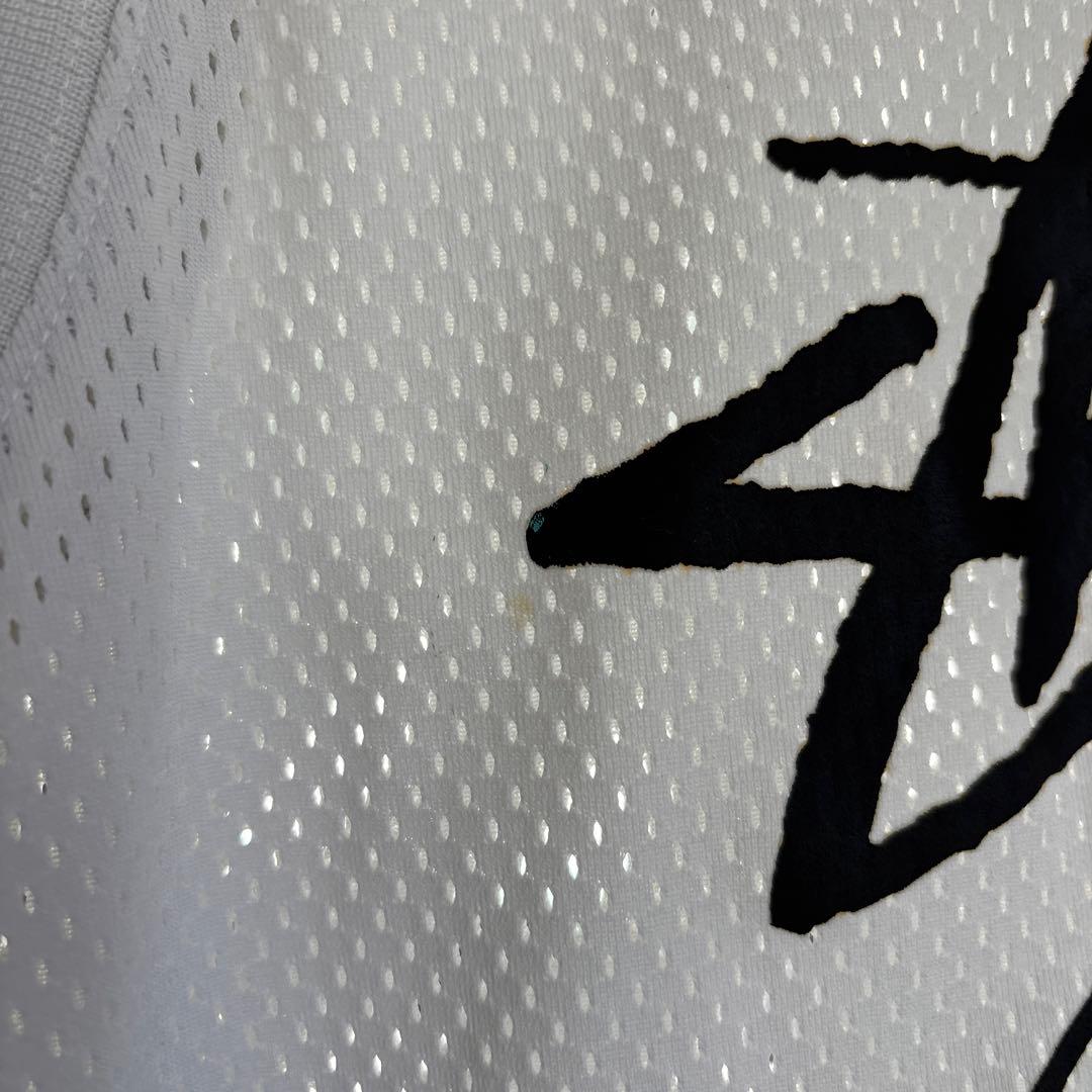 stussy メッシュ　タンクトップ　ゲームシャツ