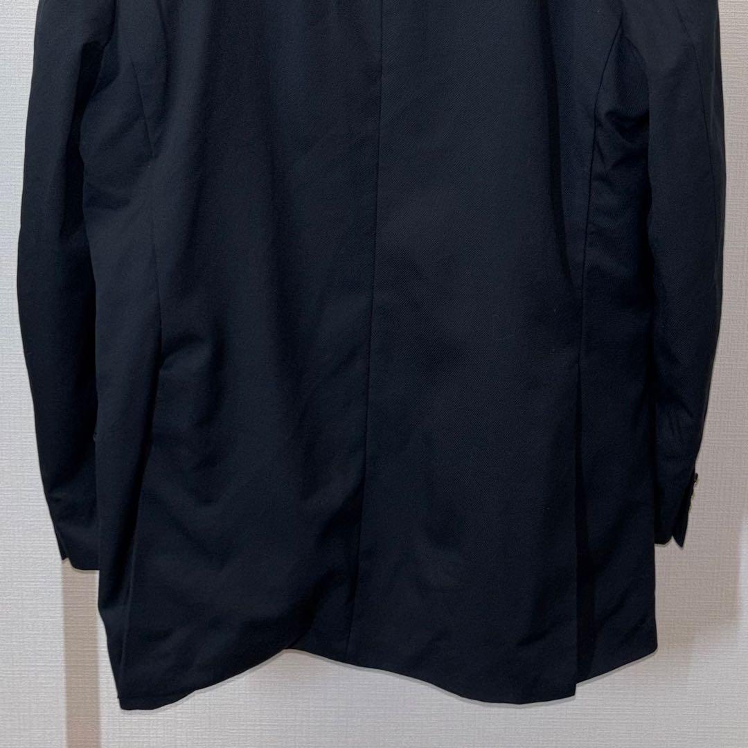 Burberry London 金ボタン ダブルテーラードジャケット 黒ブレザー