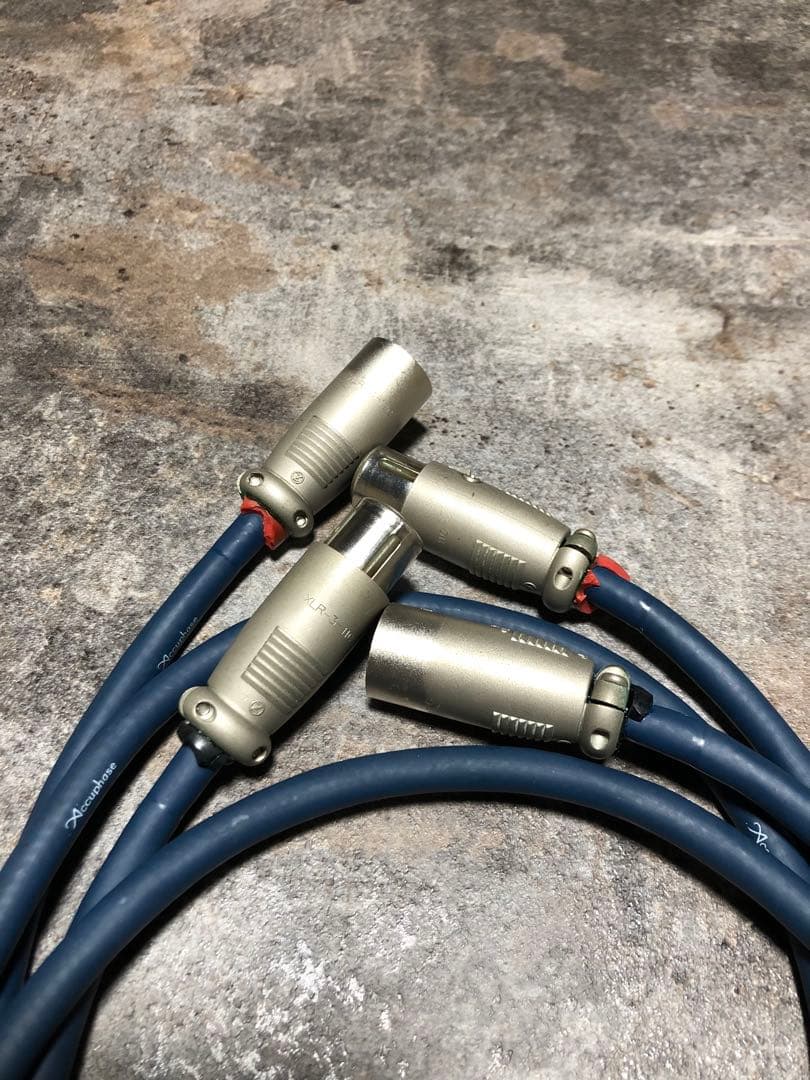 Accuphase アキュフェーズ XLRケーブル 1m ペア2本 動作正常