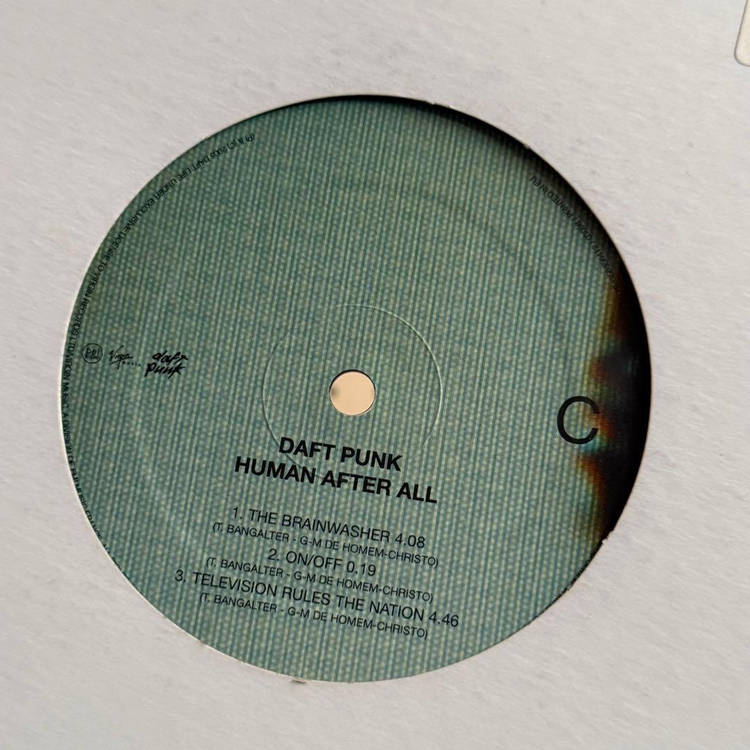 Daft Punk Human After All 2枚組LPレコード