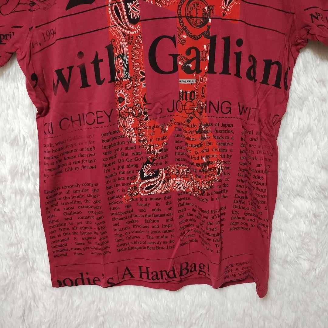 ☆大幅値下げ☆　galliano　ガリアーノ　Tシャツ　ロングTシャツ　L