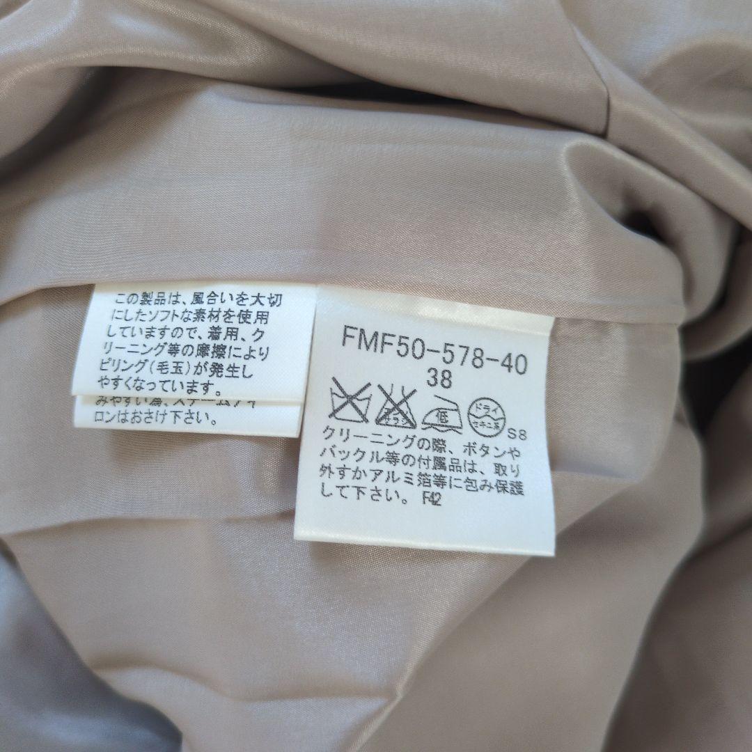 大幅値下げ！美品 バーバリーブルーレーベル トレンチ風 ウールワンピース 膝丈