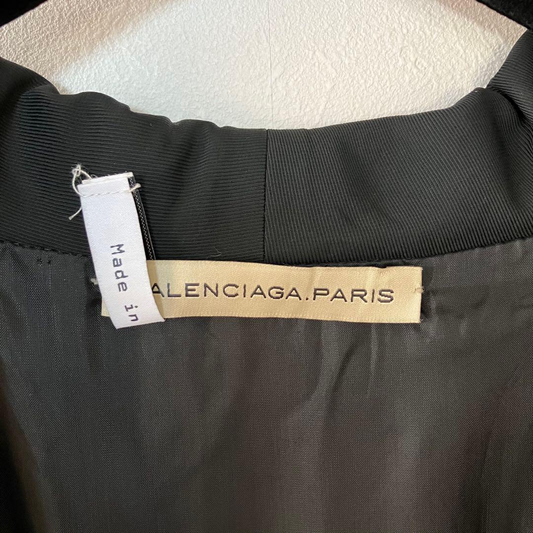 なな　バレンシアガ BALENCIAGA ノースリーブワンピース黒38