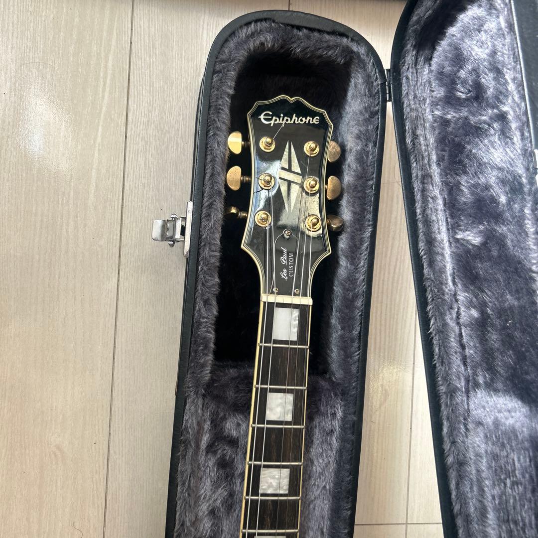 Epiphone　Les Paul Custom　ハードケース付き