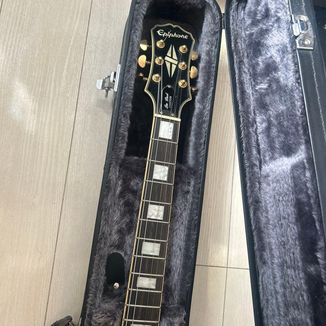 Epiphone　Les Paul Custom　ハードケース付き