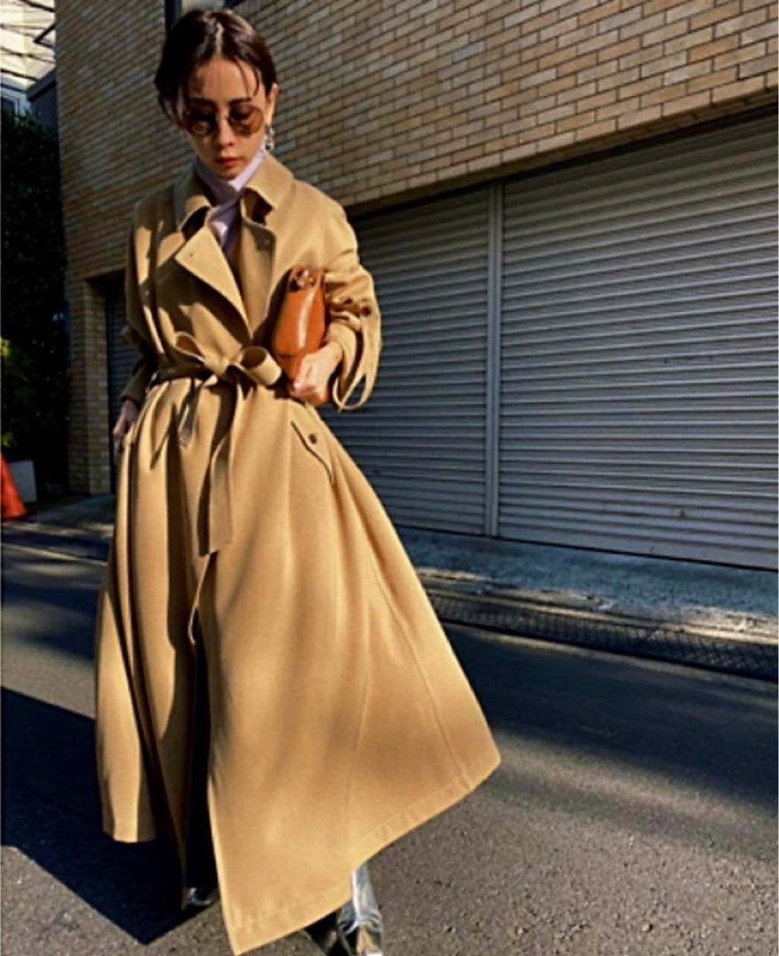 ジャケット・アウター Ameri VINTAGE SOUFFLE OVER COAT