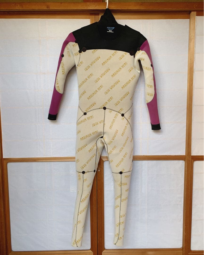 FELLOW 5ミリ　セミドライブウエットスーツ　サイズ　XLB