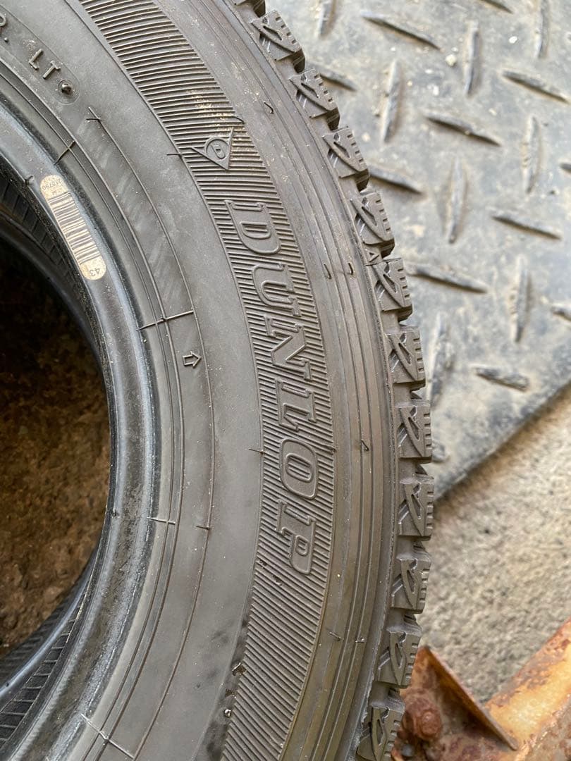 DUNLOP WINTERMAXX 145R12 6PR LT 2本セット送料込