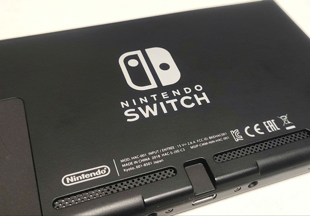 Nintendo Switch 本体のみ ブラック ジャンク品