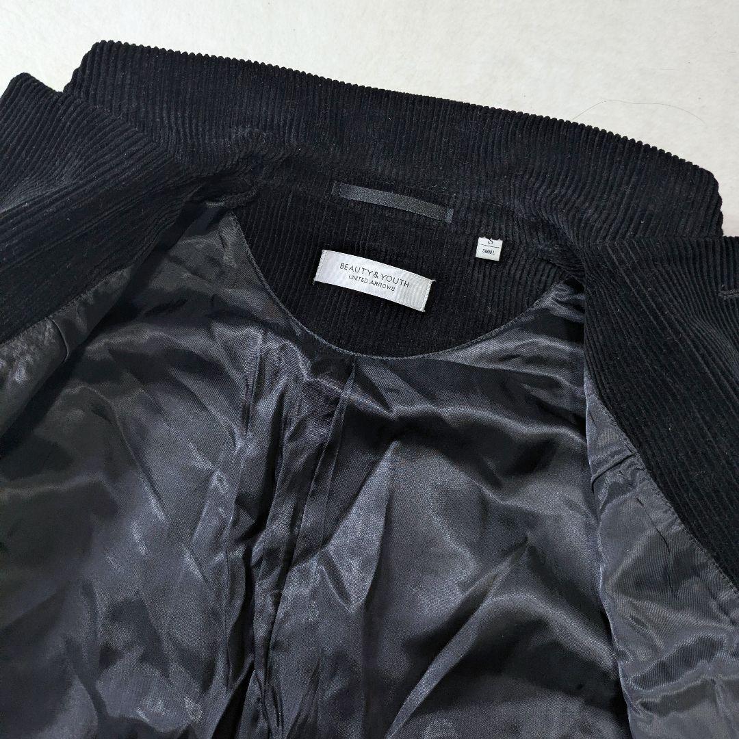 BEAUTY&YOUTH コーデュロイ セットアップ　黒　Sサイズ