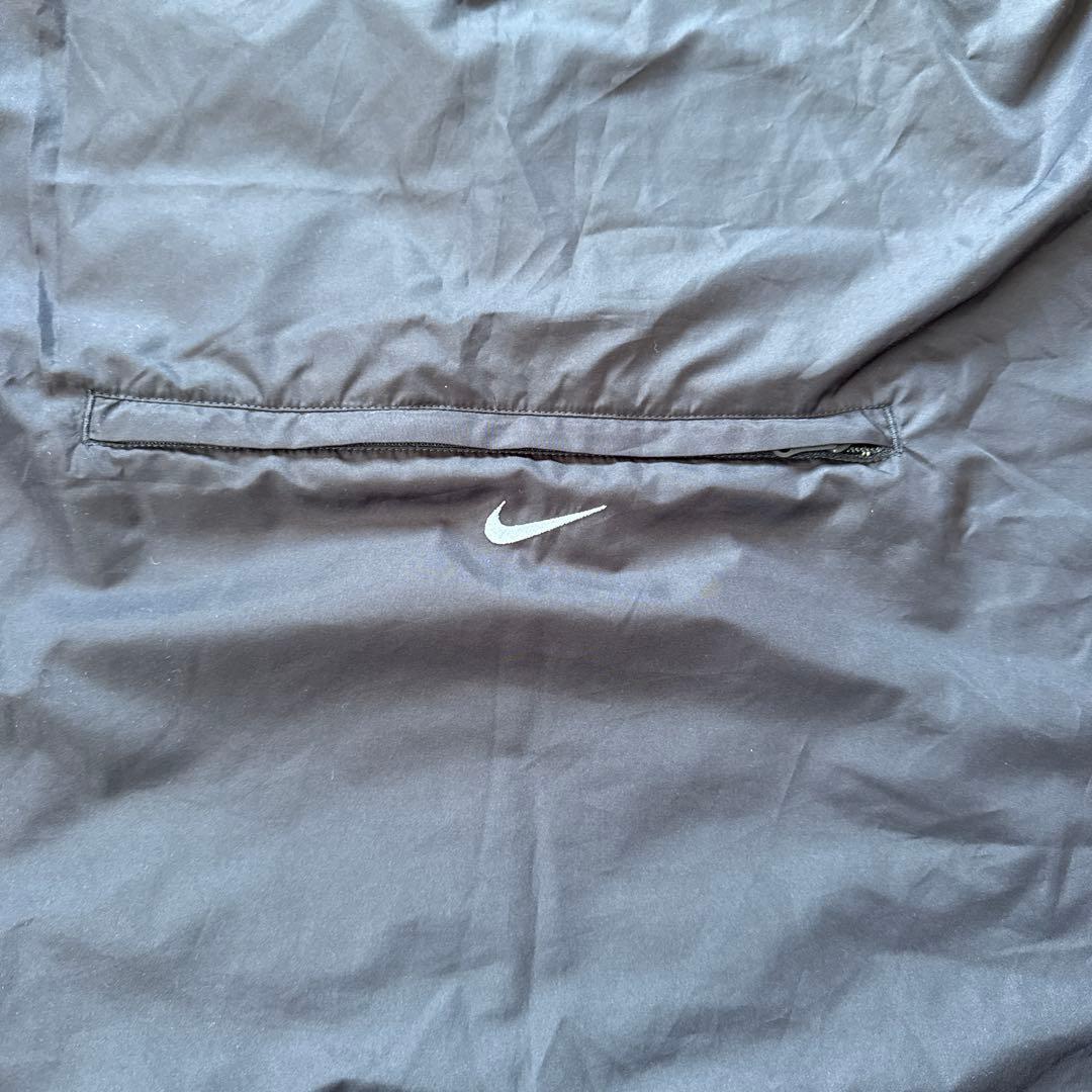 00s ナイキNIKE　ナイロンベスト　古着　ランニング　パッカブル