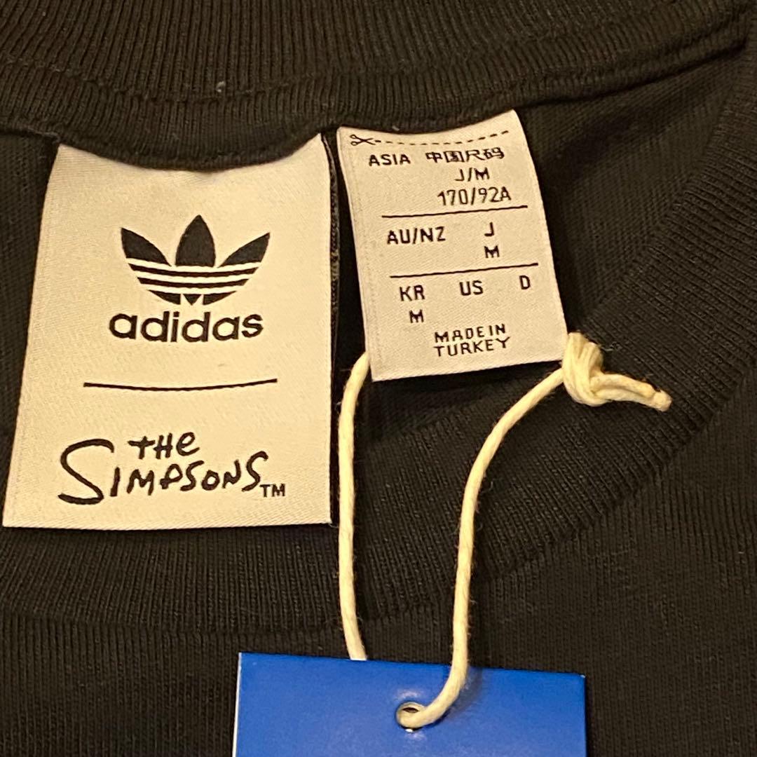 adidas アディダス シンプソンズ Tシャツ トレフォイル スリーライン