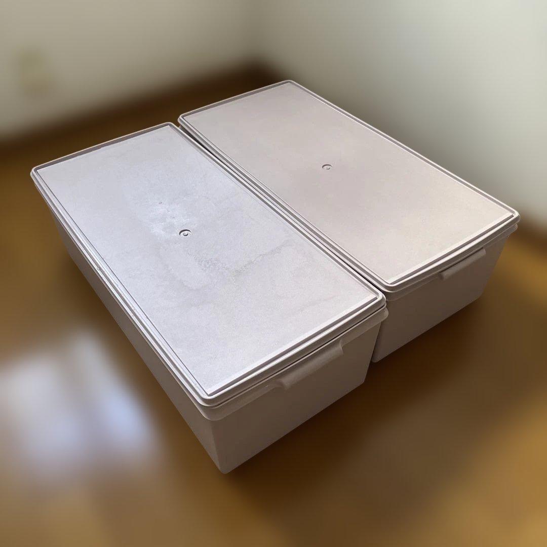タッパーウェア　ロングケース深型 2個