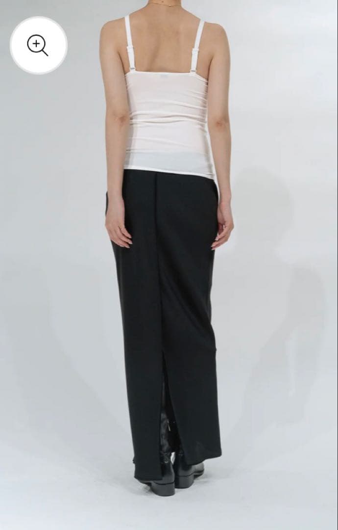【新品未使用】PHERE Phekda Narrow Skirt_black