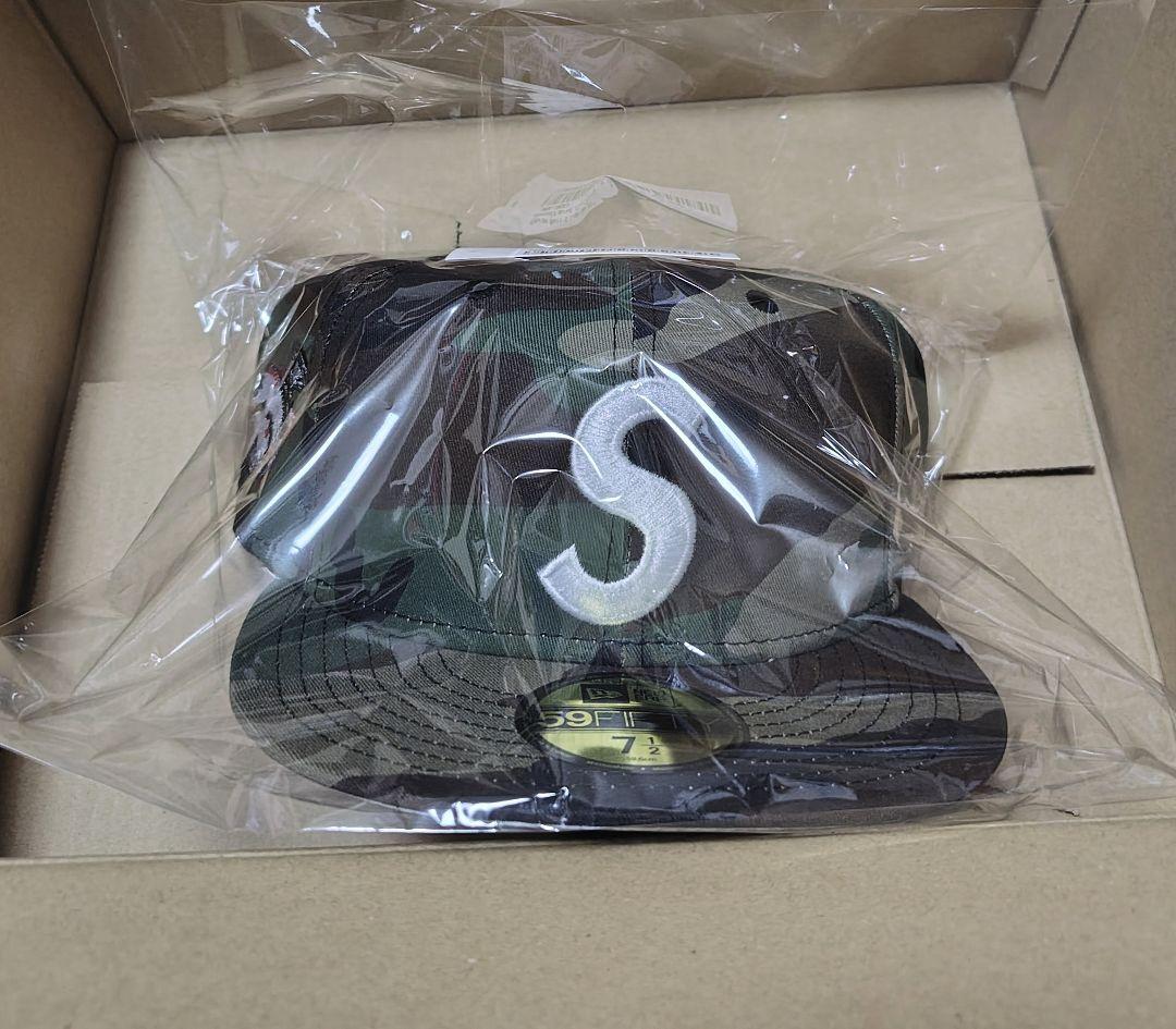 Supreme Screw Ball S Logo New Era　７-1/2
