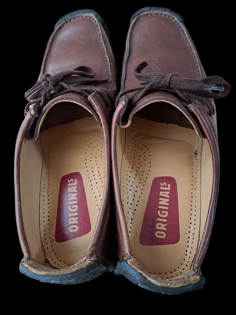 Clarks ORIGINALs 　クラークス　ブラウン ナタリー　茶