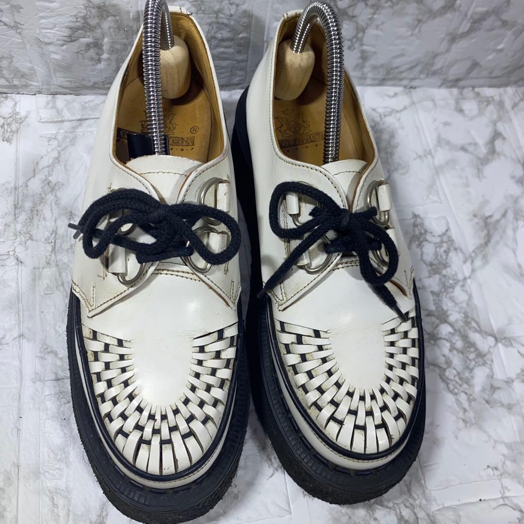 【E COX】ラバーソール　ギブソン　厚底 モカシン　アミアミ