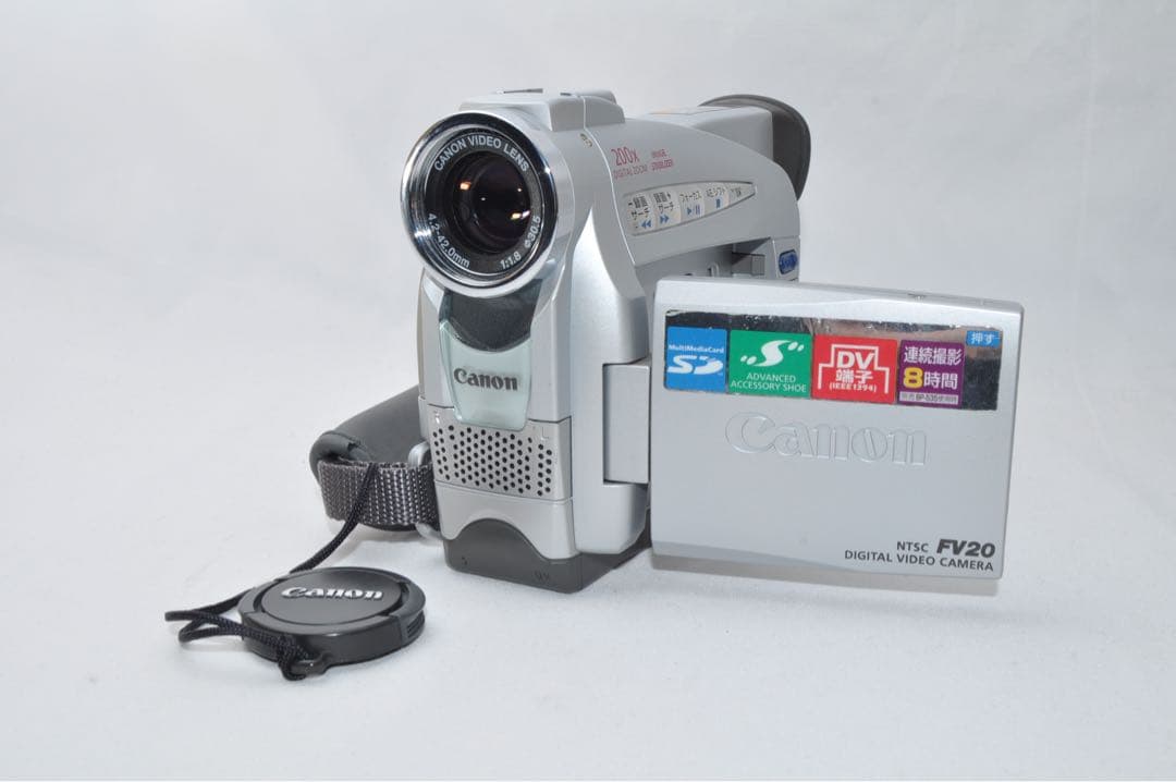 【動作OK】 Canon キャノン DM-FV20 デジタル ビデオ カメラ