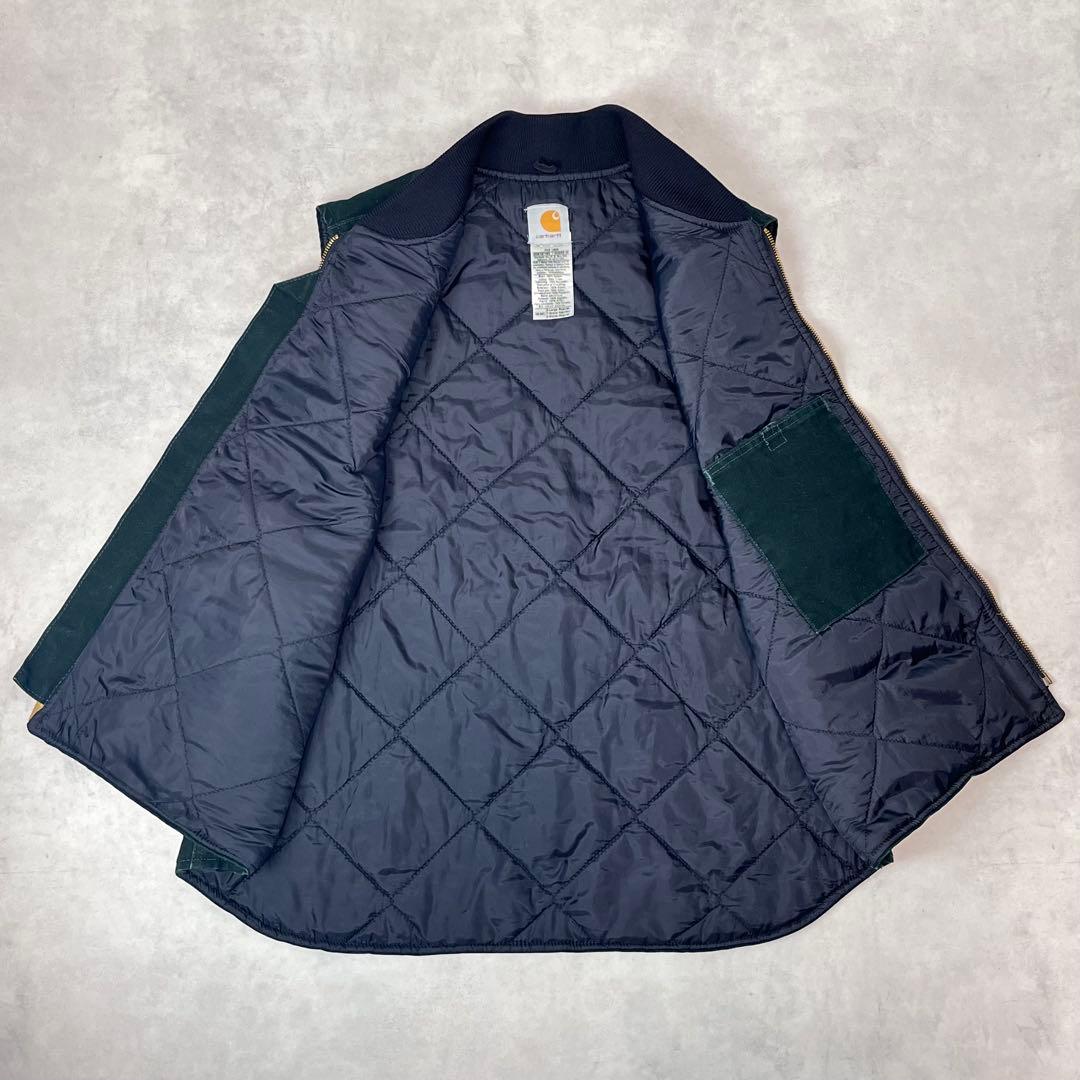 Carhartt V02 ダックベスト SPC グリーン XL-Regular