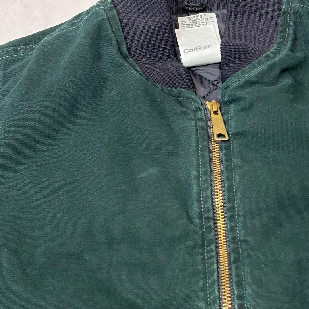 Carhartt V02 ダックベスト SPC グリーン XL-Regular
