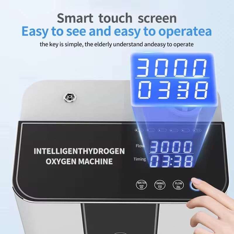 2025年最新式 医療レベル水素吸入器3000ml/minタイプ 1年保証付き