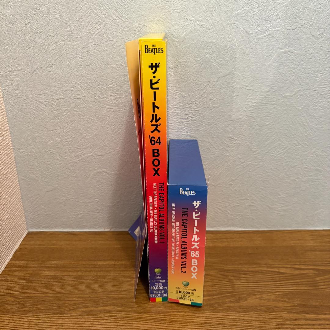 【帯付美品】ビートルズ ’64＋’65 BOX 国内盤完品