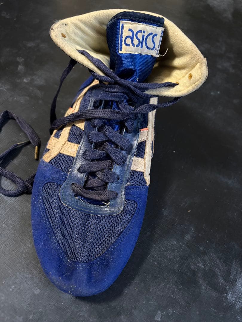 asics Tiger ボクシングシューズ　ヴィンテージ