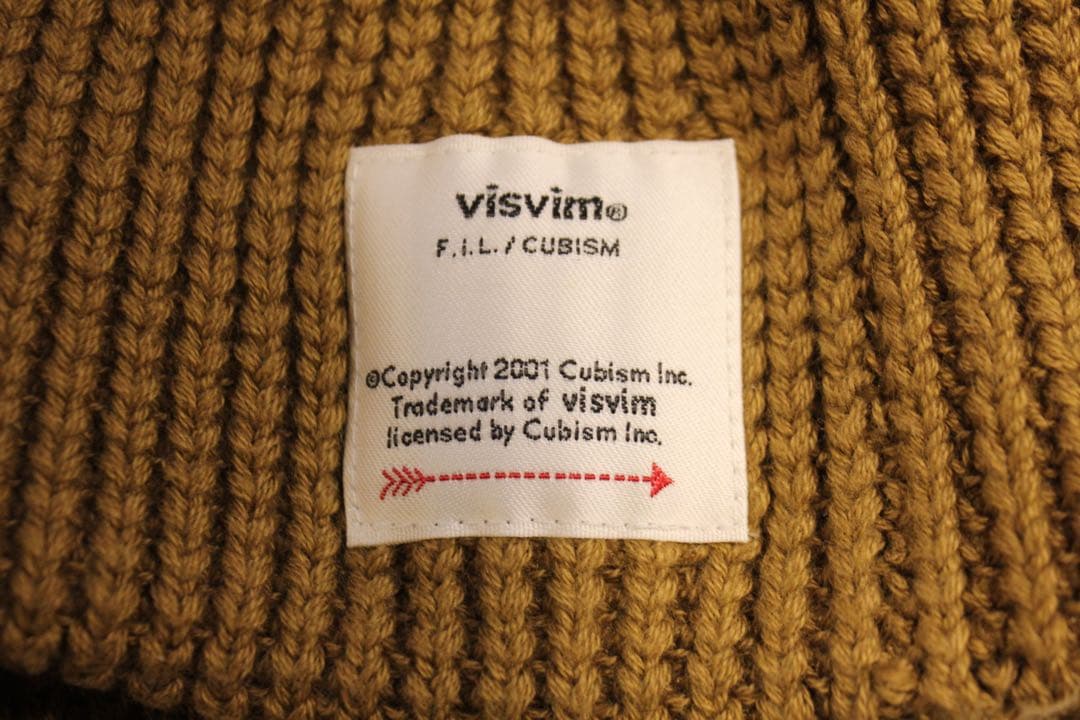 visvim cotton beanie ビーニー MUSTARD