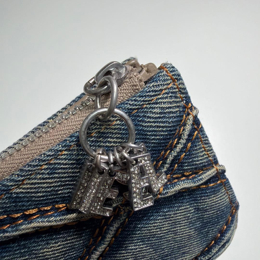DIESEL 2つ折り財布 デニム レディース メンズ