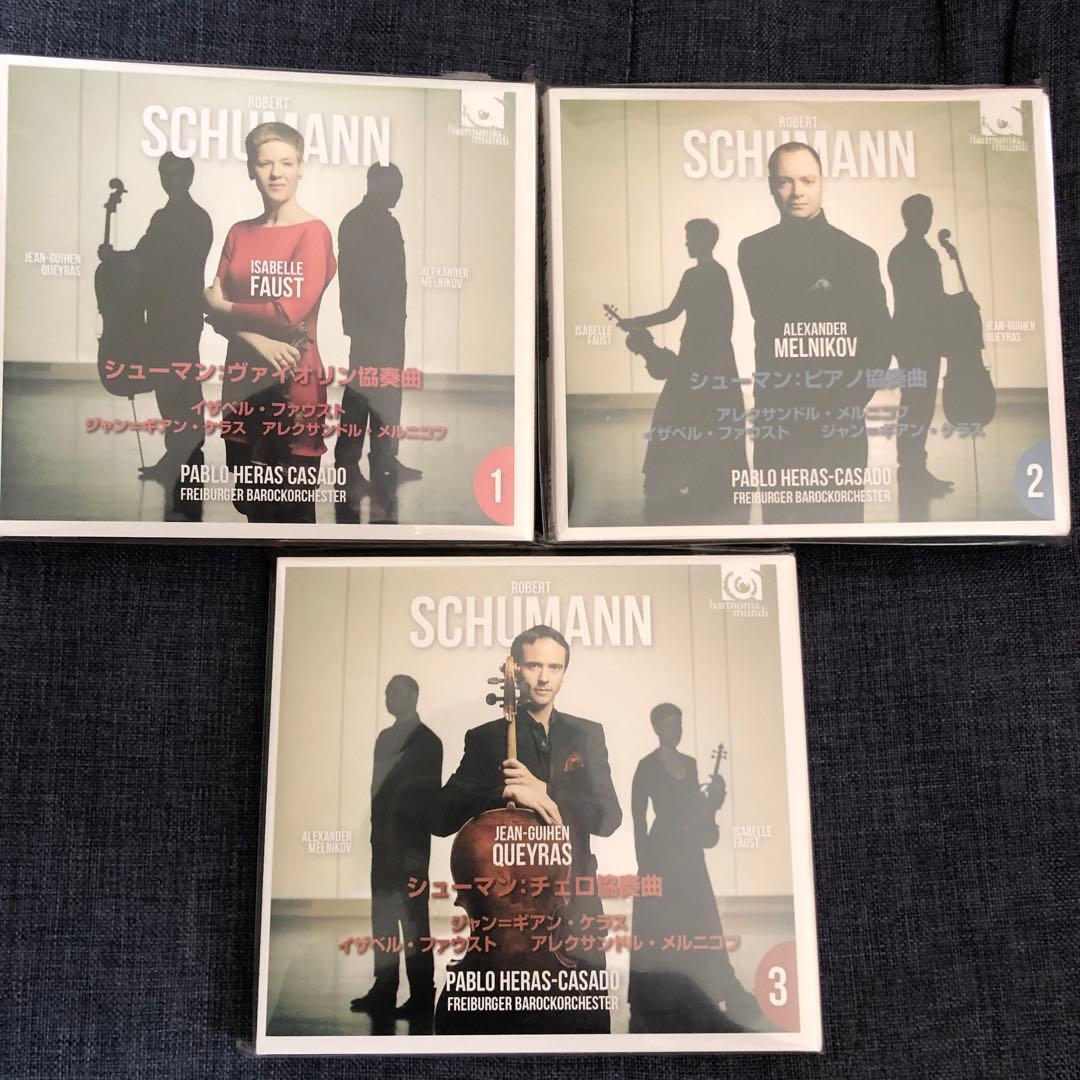ファウスト・メルニコフ・ケラス/シューマン協奏曲3作品　各CD＋DVD
