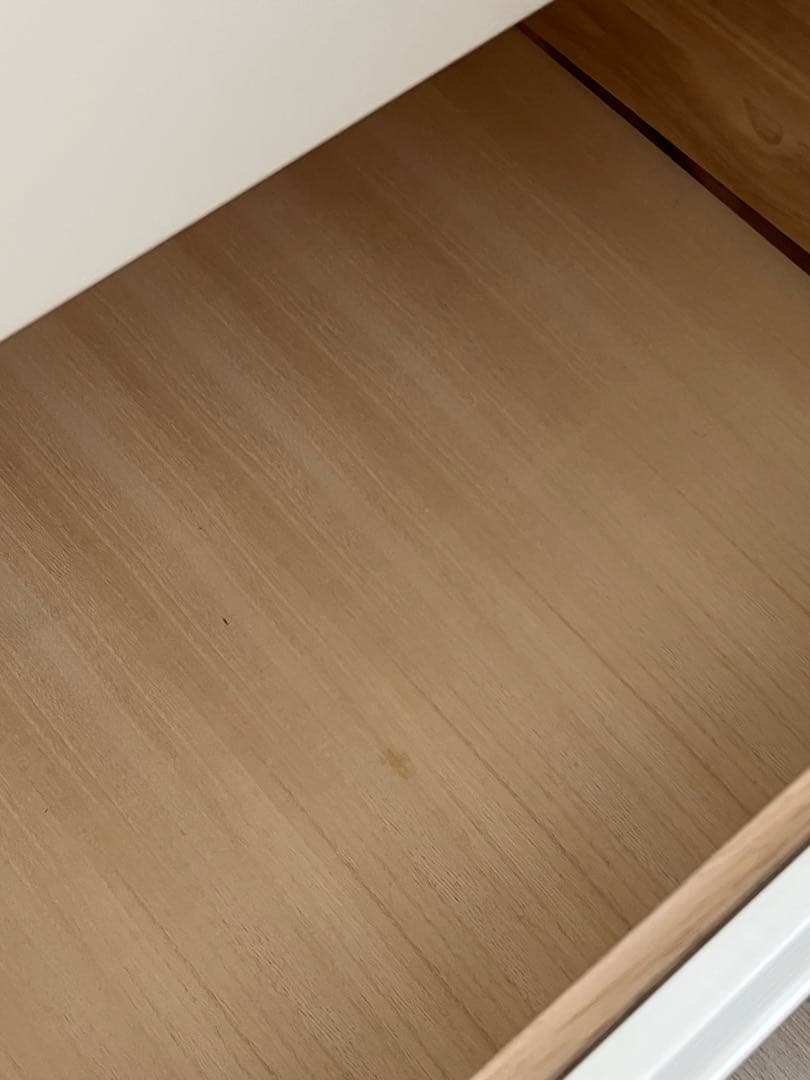 ミラー付き ワードローブ 収納タンス H190cm