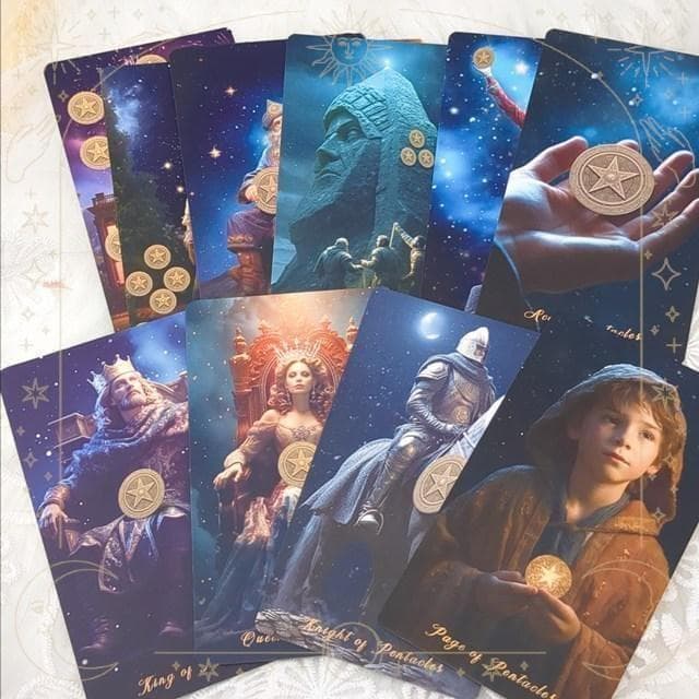 【正規品タロットカード】入手困難な海外美麗デッキ✨星降る領域のタロット
